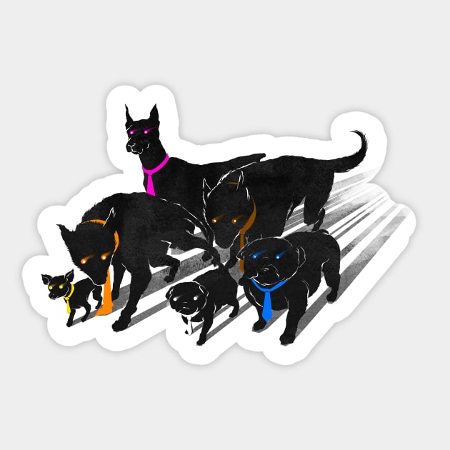 Reservoir Dogs Sticker by dracoimagem